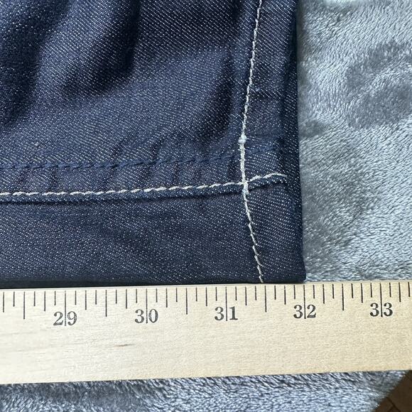 Miss Me Jeans Women’s 27 Blue Skinny JP46565 Sequence Embroidered Flap Pockets - Picture 12 of 13